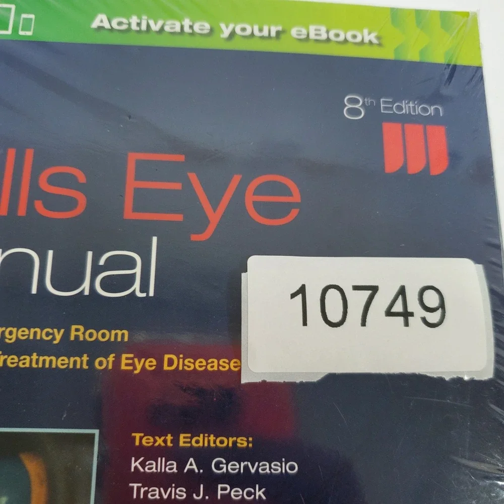 Wolters Kluwer The Wills Eye Manual 8th Edition Medical Book